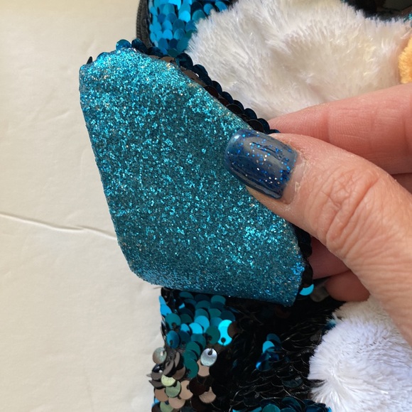 TY Waddles Flippable sequins kids Penguin backpack with adjustable straps - Picture 9 of 9